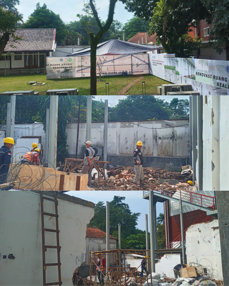 Renovation of the Alumni Creative Space Continues