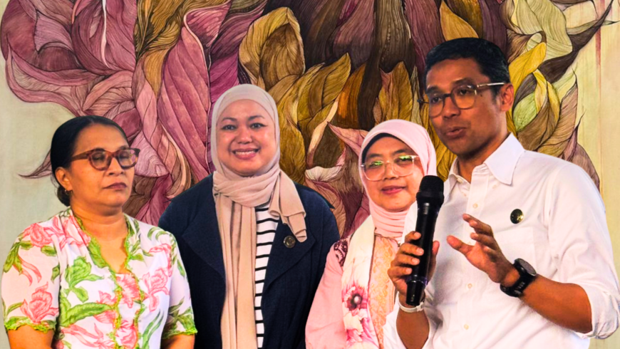 Pameran Tunggal “COMPOSURE” Karya Alumni ITB Resmi Dibuka di Galeri Soemardja ITB