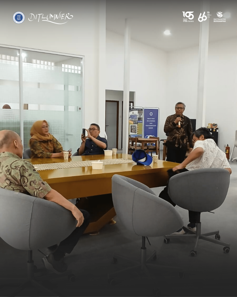 Visitasi Pimpinan ITB Menandai Peresmian Ruang Kreasi Bersama Alumni (RuKA)
