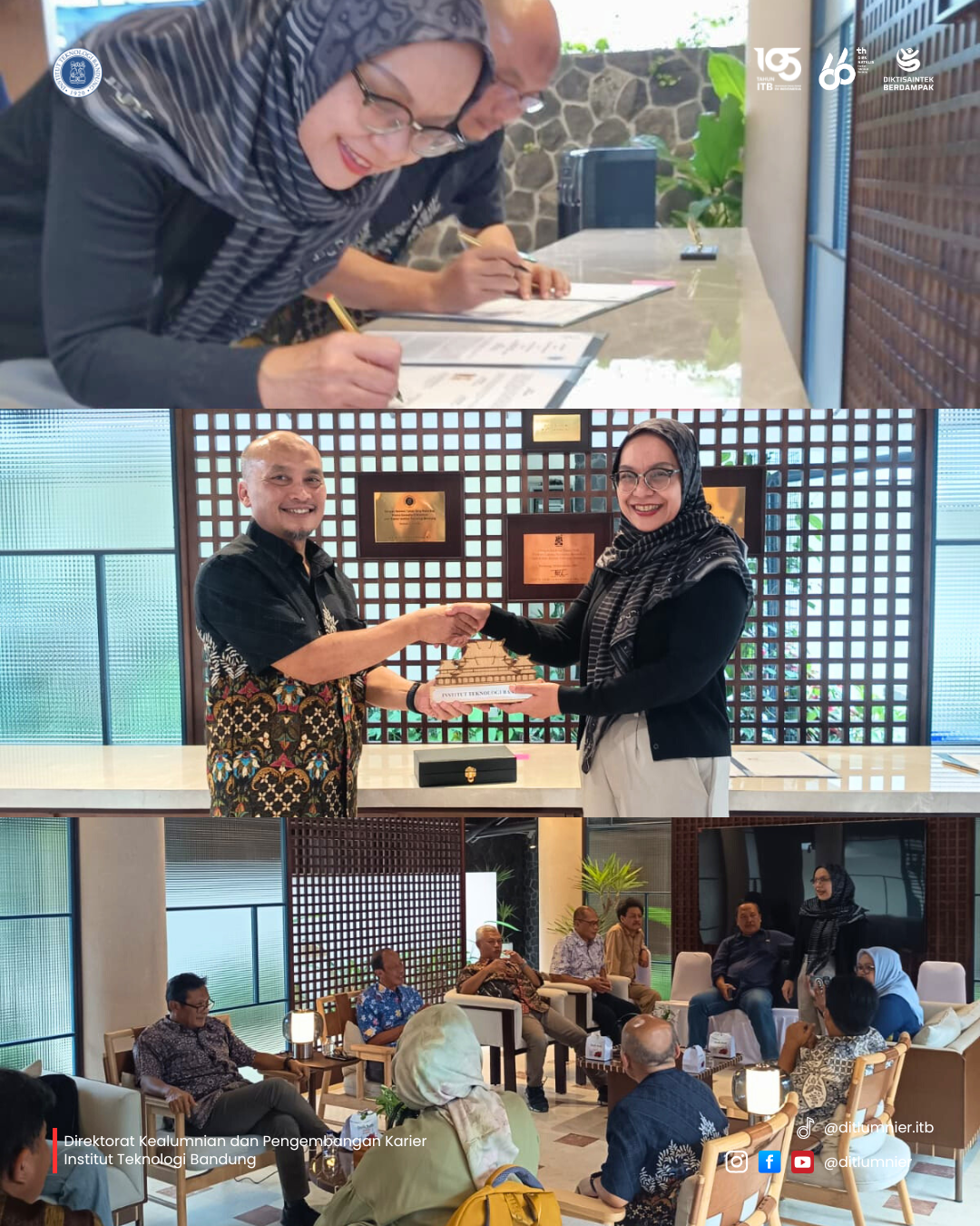 Alumni ITB 1994 Hibahkan Pohon untuk ITB Cirebon