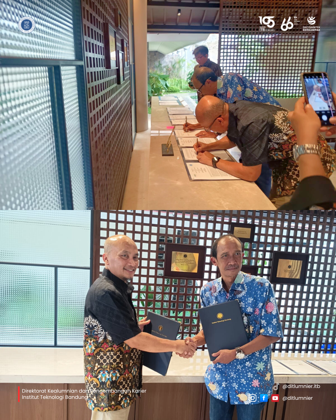 Alumni ITB 1984 Hibahkan Renovasi Wisma Ganesha ITB