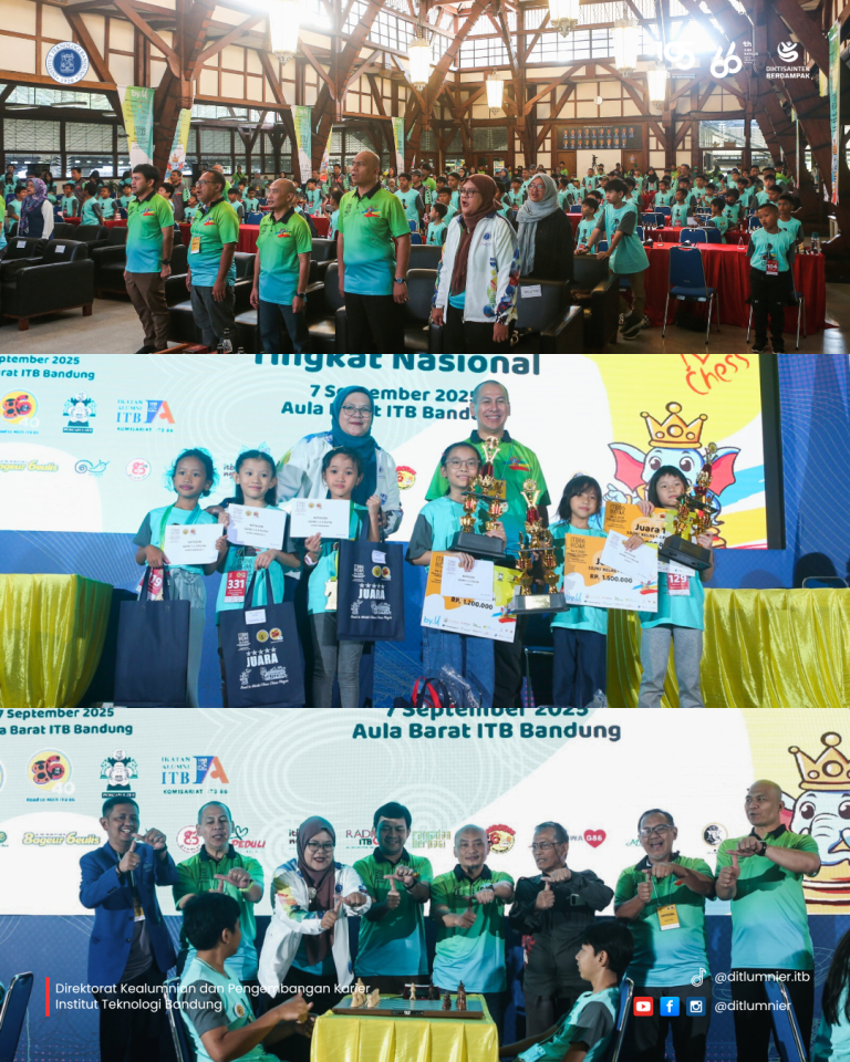 Kejuaraan Catur Pelajar Nasional ITB86 Bidak Ganesha ke-5 Sukses Digelar di ITB
