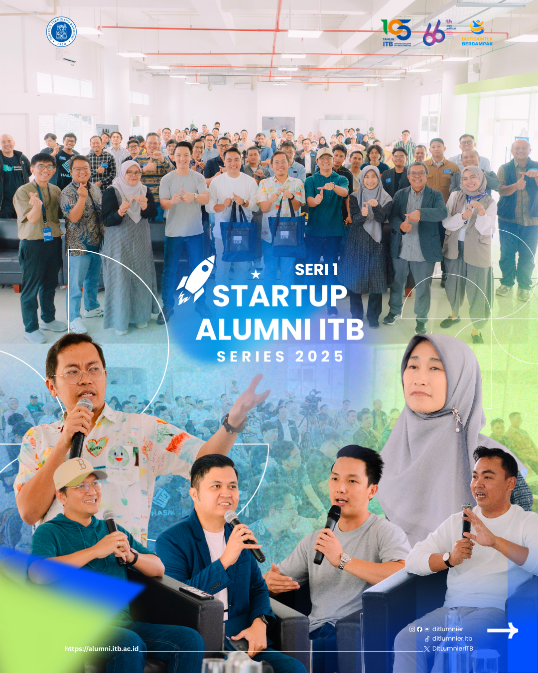 Startup Alumni ITB Series 2025 – Seri 1 Sukses Digelar!