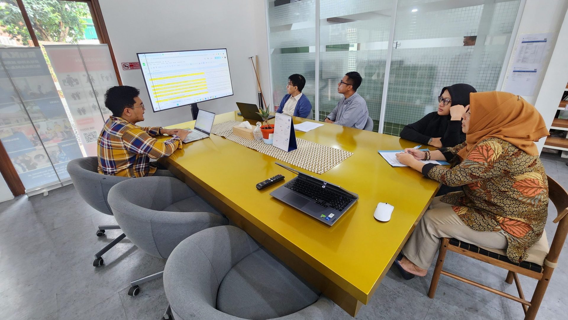 Kunjungan Wawancara Proses Bisnis Badan Perencanaan Strategis dan Manajemen Risiko