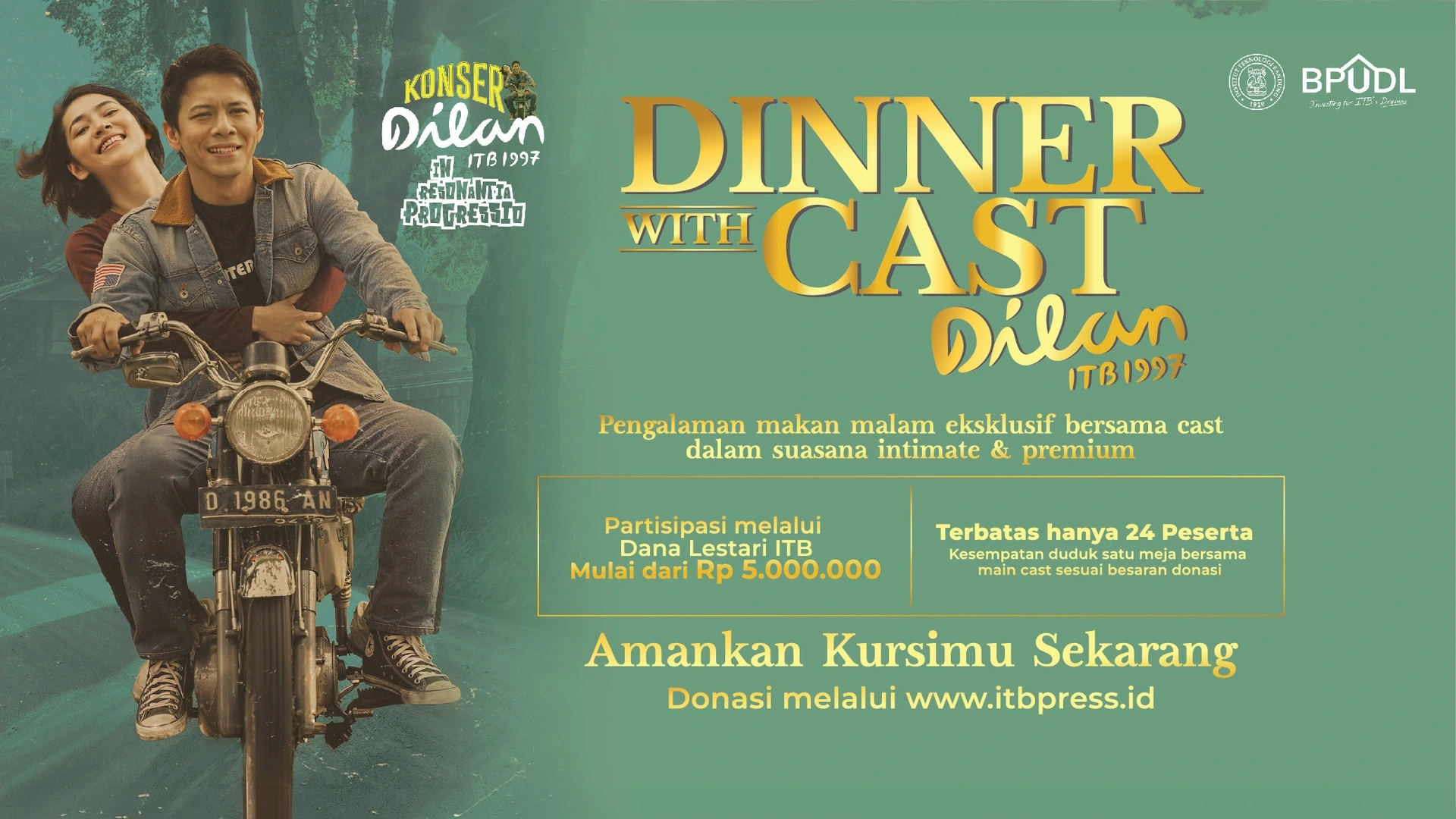Dinner With Cast Dilan ITB 97