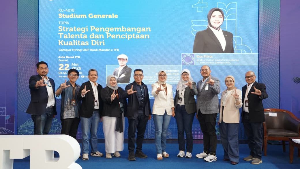 ITB Hadirkan Studium Generale Bersama Direktur Human Capital Bank Mandiri Bahas Pengembangan Talenta Muda