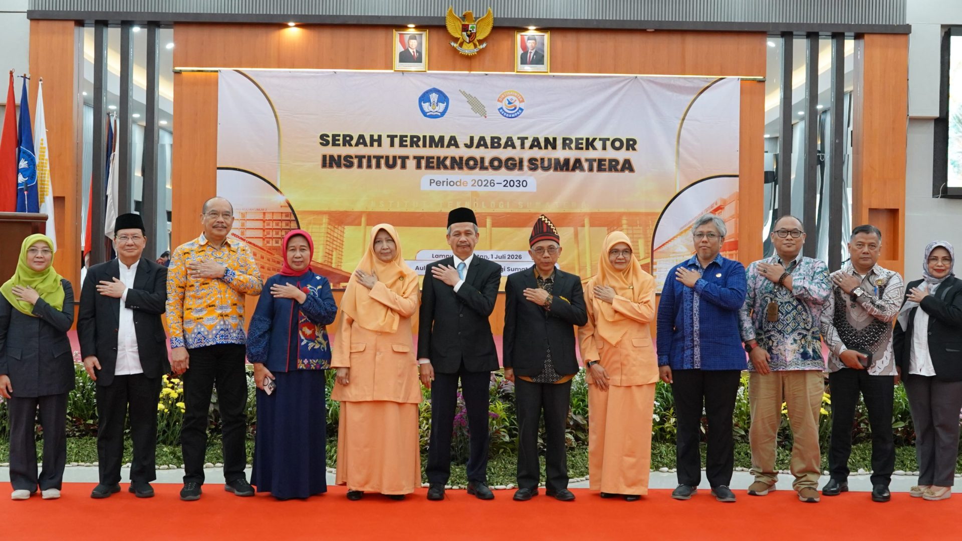 Alumni Pascasarjana ITB Dilantik Menjadi Rektor ITERA