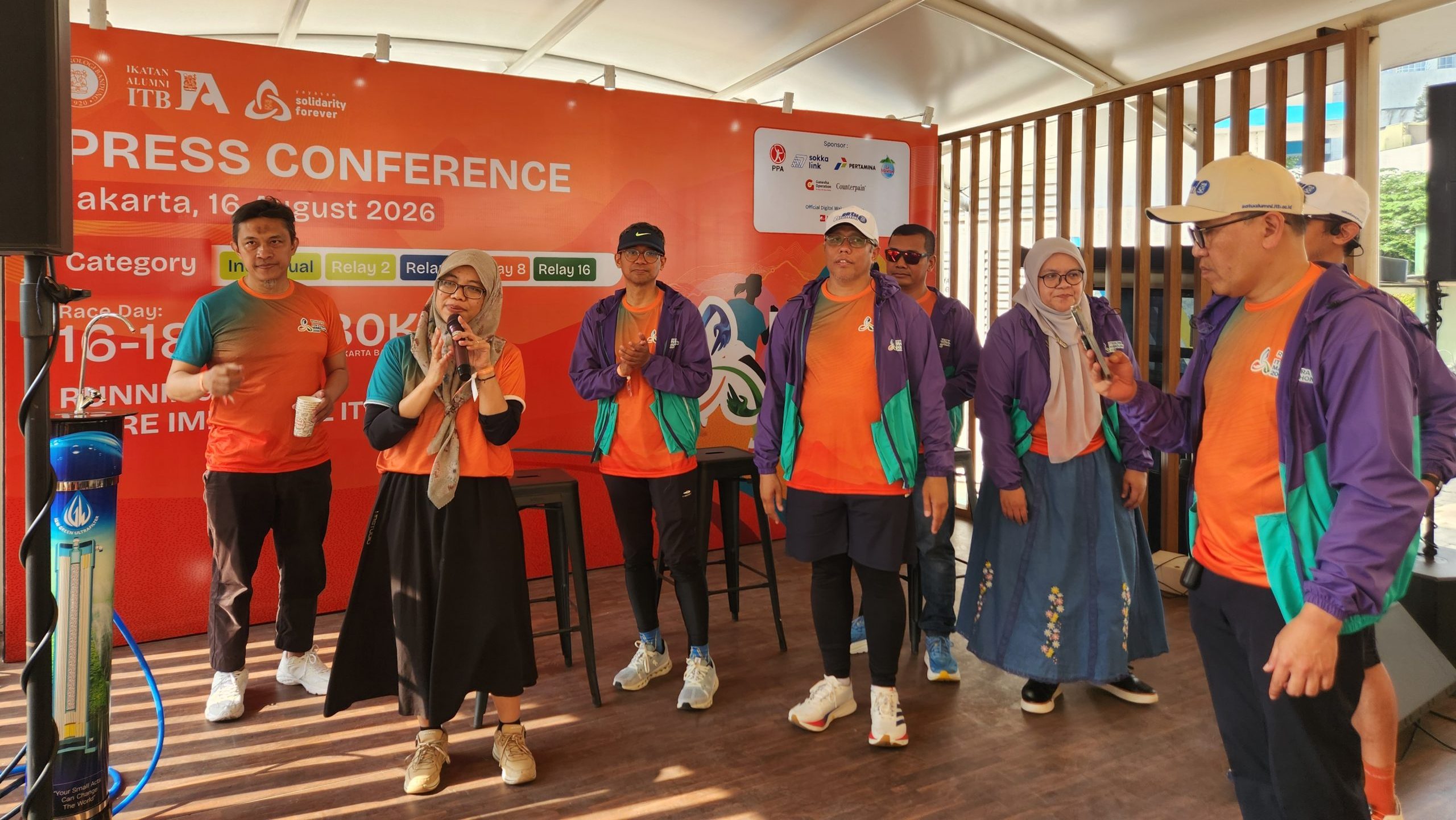 Bantuan Air Bersih untuk Daerah Bencana menjadi Tema Peluncuran ITB Ultra Marathon 2026