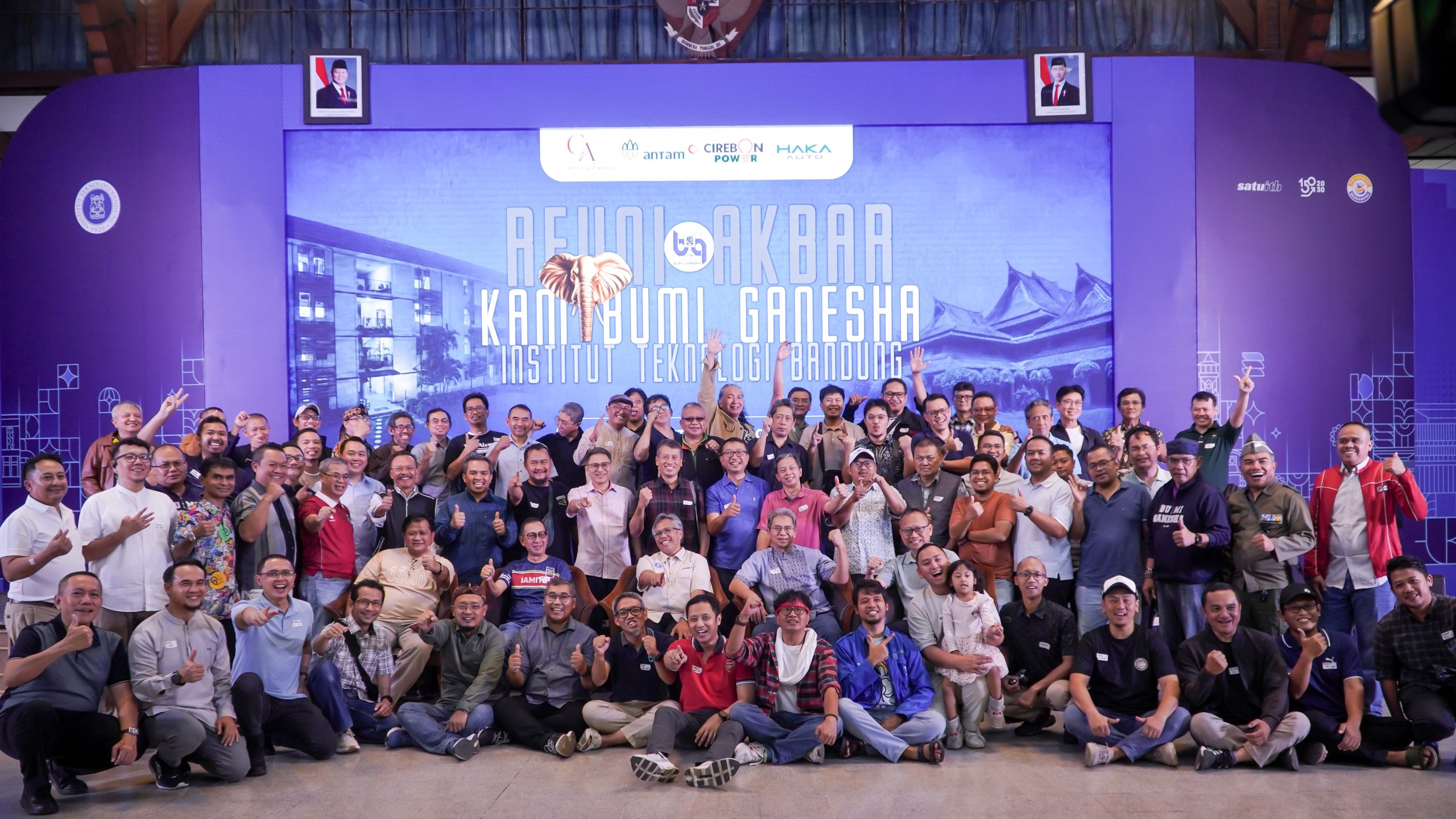 Reuni Asrama Bumi Ganesha ITB 2026 bertemu Lintas Generasi