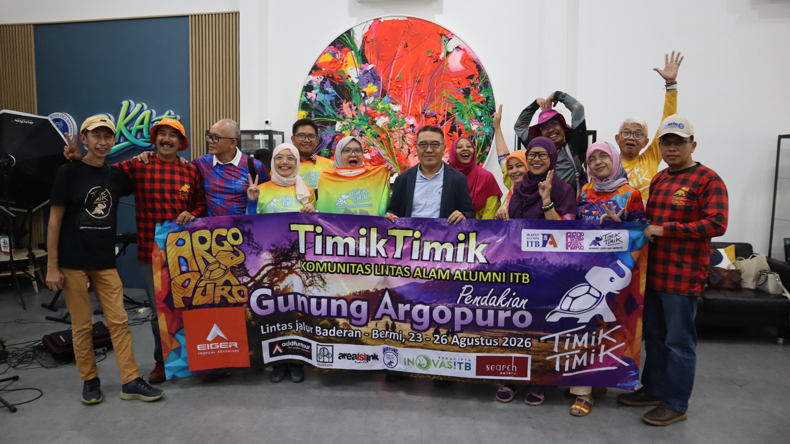 Pelepasan Timik-Timik Alumni ITB Ekspedisi Pendakian Gunung Argopuro