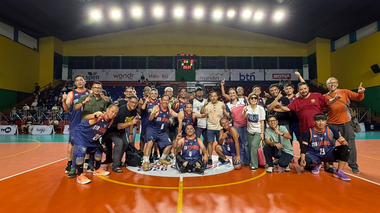 Tundukkan Unpad 40-27 di Final, Tim Alumni ITB KU50+ Putra Raih Gelar Juara dan Siap Jadi Tuan Rumah 2027