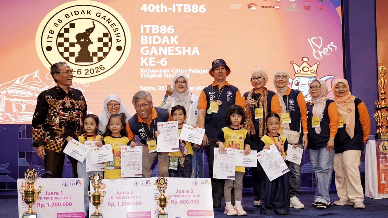 ITB86 Bidak Ganesha ke-6 Diikuti 478 Pelajar dari Berbagai Daerah