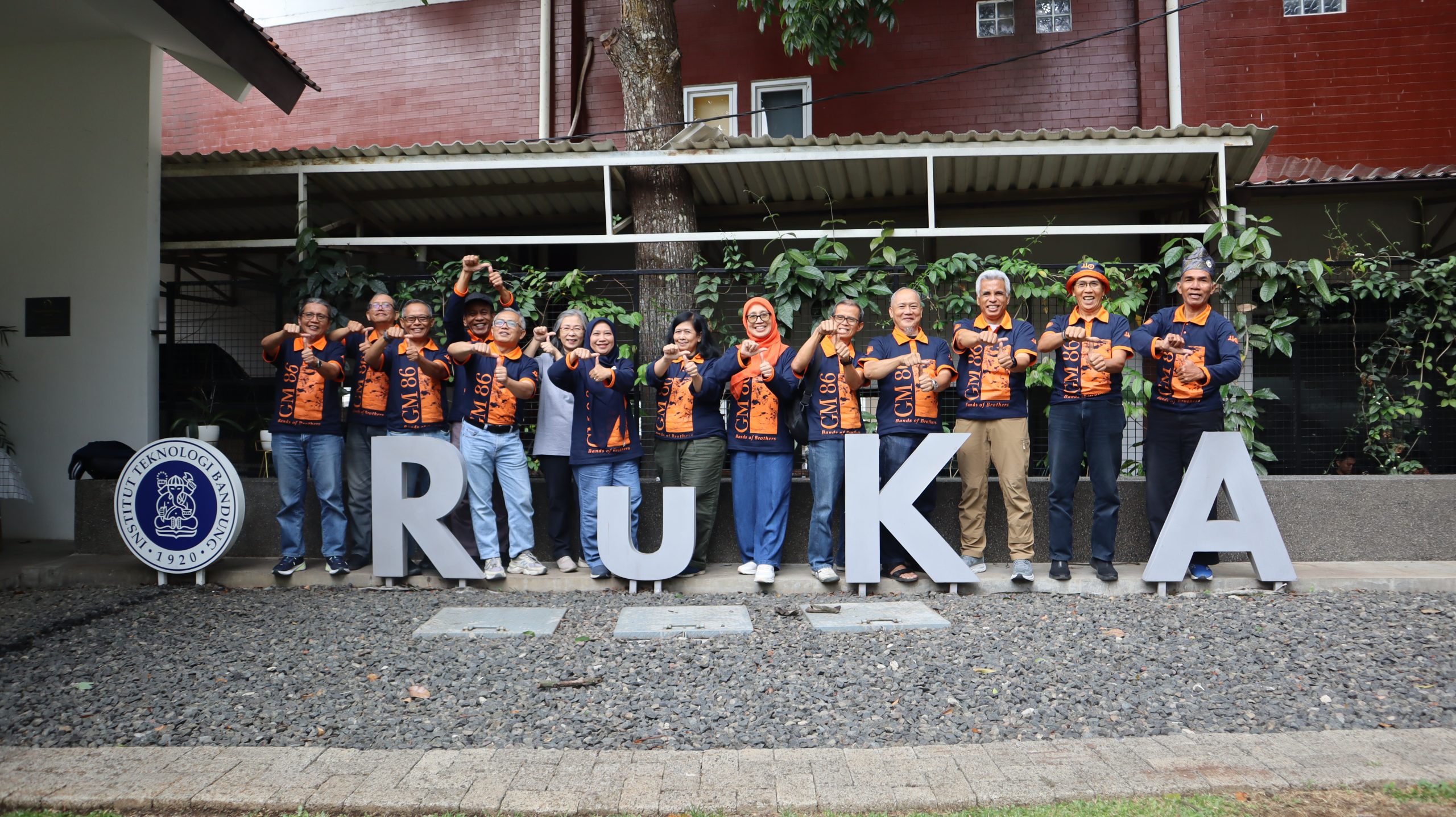 Reuni 40 Tahun Alumni GM86 ITB, Kembali bertemu di RuKA