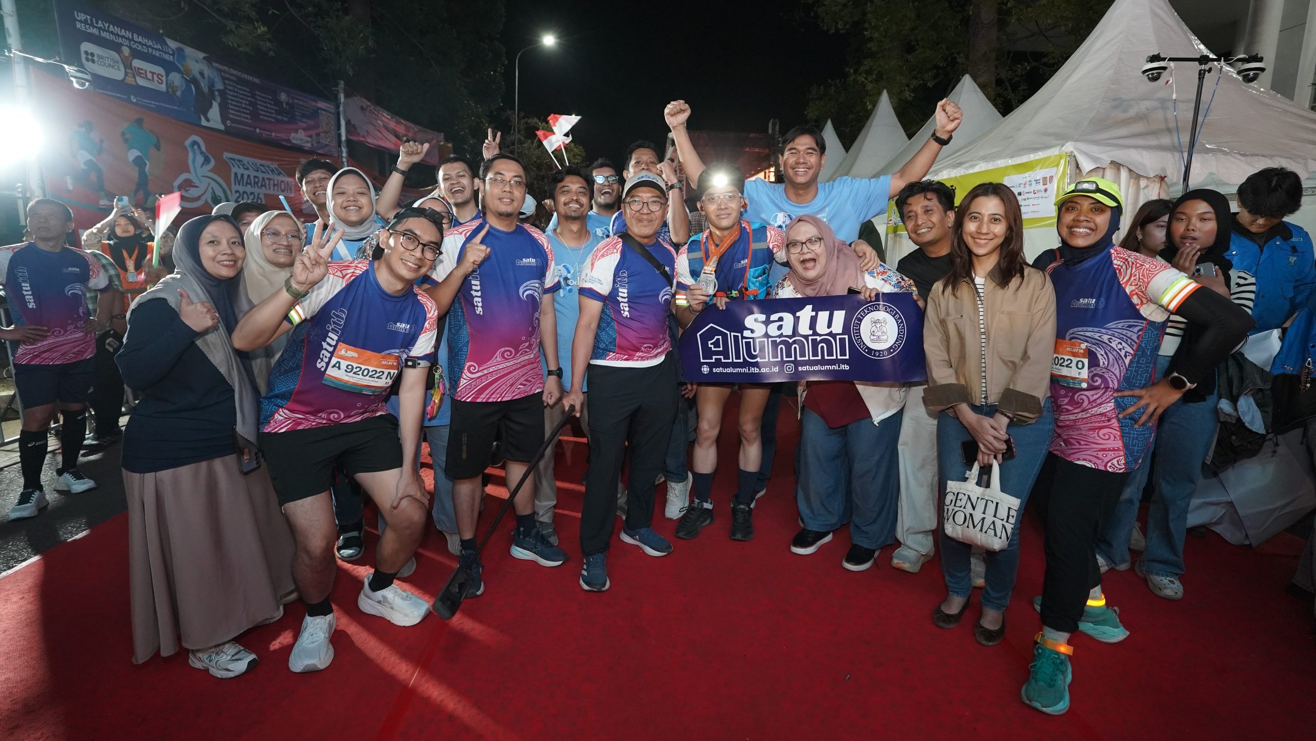 SatuAlumni x SatuITB Berpartisipasi dalam ITB Ultra Marathon 2026 Relay 16